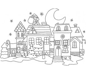 Stickdatei - Weihnachtsabend 1